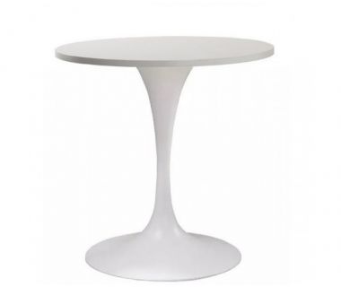 Стіл Кармен R круглий білий д. 80 см