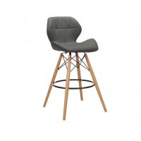 Стул Стар Н барный высокий серый