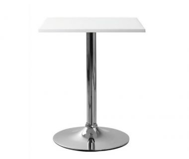 Стіл СтеллаS квадратний розмір 80*80 см білий