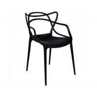 Стул Мастерс барный пластиковый черный