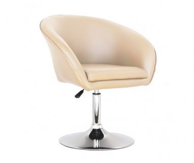 Кресло Мурат бежевая экокожа