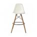Стул Тауэр Вуд барный высокий белый в интернет магазине мебели "Меблі Даром"