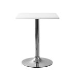 Стіл СтеллаS квадратний розмір 80*80 см білий