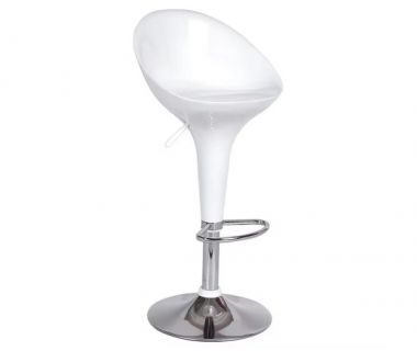Стілець Джоллі барний високий білий