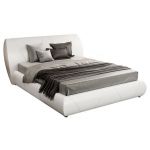 Кровать GreenSofa Лас-Вегас с мягким изголовьем и механизмом