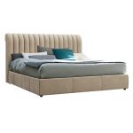 Кровать GreenSofa Манчестер с мягким изголовьем и механизмом