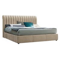 Кровать GreenSofa Манчестер с мягким изголовьем и механизмом