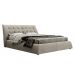 Кровать GreenSofa Люкс Равенна стильное изголовье, цвета на выбор