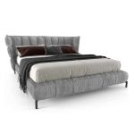 Кровать GreenSofa Сан Ремо с стильным изголовьем