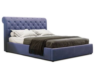 Ліжко GreenSofa Люкс Валенсія стильне узголів'я, кольори на вибір Ліжко GreenSofa Люкс Валенсія стильне узголів'я, кольори на вибір