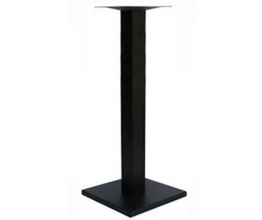 Опора для столу Олена, фарбована, колір чорний, висота 72 см, розмір 45 * 45 см