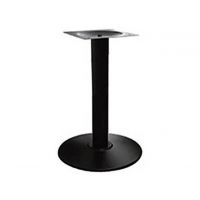 Опора для столу Ока, фарбована, колір чорний, висота 72 см, діаметр 54 см