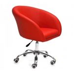 Кресло Мурат красный (на роликах) SDM (Групо СДМ)