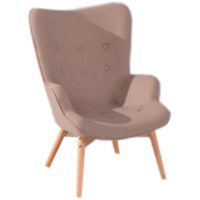 Крісло Флорино, м'яке, дерево бук, колір коричневий
