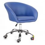 Кресло Мурат синий (на роликах) SDM (Групо СДМ)