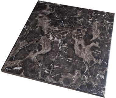 Стільниця GSDM для столу WERZALIT квадратна 70*70 см, білий мармур