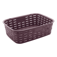 Корзина под ротанг 1,75 л фиолетовая