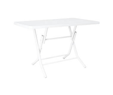 Стіл складаний Irak Plastik 70x115 білий