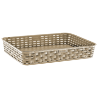 Корзина под ротанг 5,5 л кремовая
