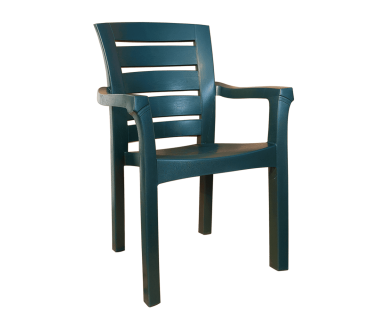 Кресло Irak Plastik Didim зеленое