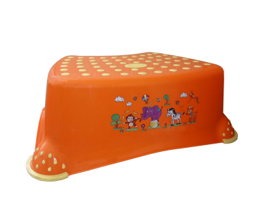 Табурет Step Irak Plastik оранжевый