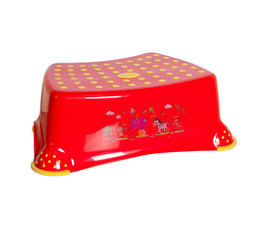 Табурет Step Irak Plastik червоний