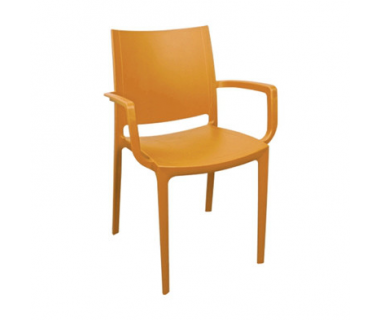 Кресло Irak Plastik Lara светло-коричневый