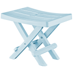 Табурет складаний 35x25x28 см блакитний Irak Plastik
