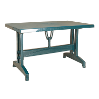 Стіл прямокутний Irak Plastik 70x120 зелений