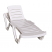 Шезлонг Irak Plastik Capissi белый в интернет-магазине "Мебли Даром"