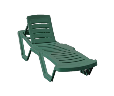 Шезлонг Irak Plastik Capissi зелений
