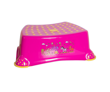 Табурет Step Irak Plastik рожевий