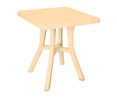 Стіл квадратний Irak Plastik Royal 70x70 см тик