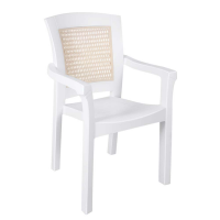 Кресло Irak Plastik Side белое