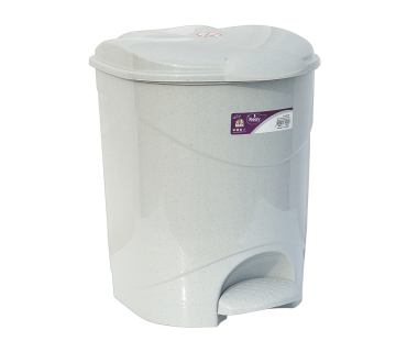 Відро для сміття з педаллю Irak Plastik Bella №3 30л сіре