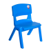 Стілець дитячий Irak Plastik Jumbo №1 синій в інтернет магазині "Меблі Даром"