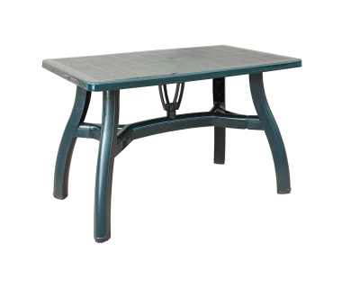 Стол прямоугольный Irak Plastik King 70x115 зеленый