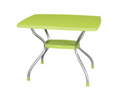 Стол Irak Plastik Vega 70x100 салатовый