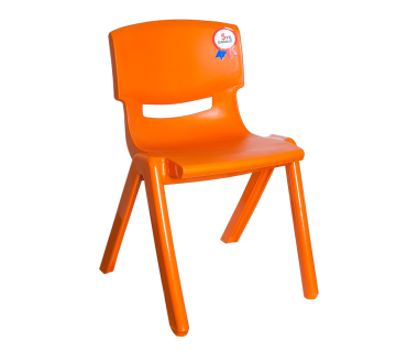 Стул детский Irak Plastik Jumbo №2 оранжевый