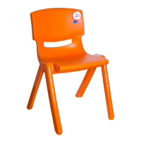 Стілець дитячий Irak Plastik Jumbo №2 помаранчевий