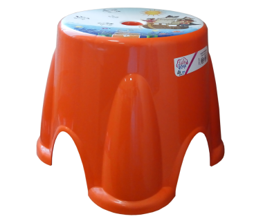Табурет Irak Plastik Ton Ton №1 оранжевый