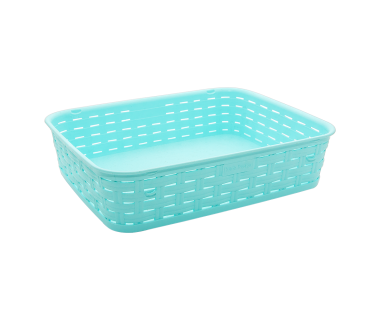 Кошик під ротанг 3 л бірюзова