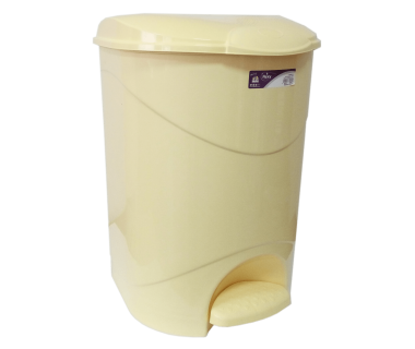 Ведро для мусора с педалью Irak Plastik Bella №3 30л желтый