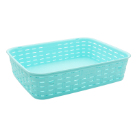 Кошик під ротанг 3 л бірюзова