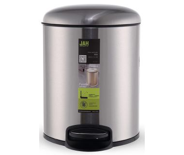 Ведро для мусора JAH 7л с педалью