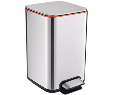 Ведро для мусора JAH 7л с педалью и внутренним ведром JAH7310