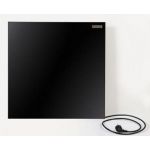 Конвекційний керамічний обігрівач КАМ-ІН Eco heat чорний 350 Вт