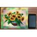 Картина вишита бісером на підрамнику Соняшники від Пушки Наталії