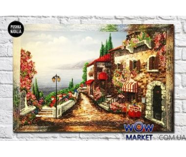 Картина вышитая бисером Прованс от Пушки Натальи