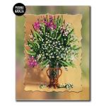 Картина вишита бісером Конвалії від Пушки Наталії